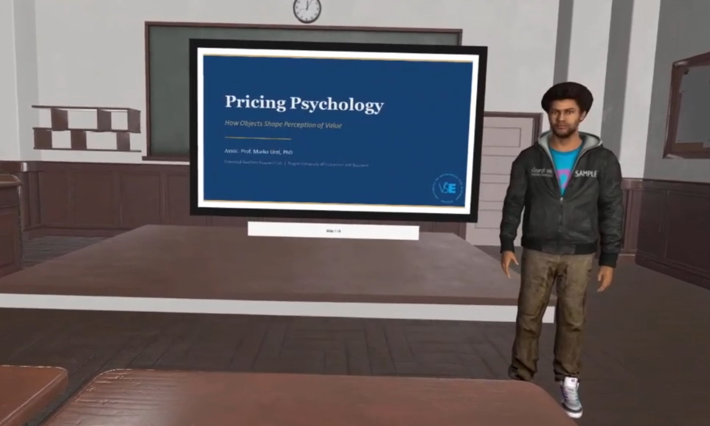 Exploring VR-supported teaching at ERRL