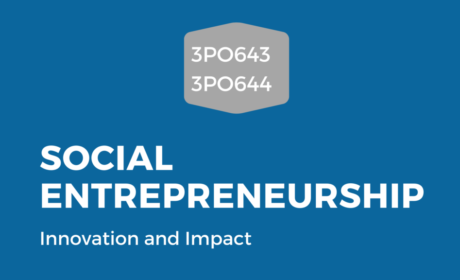 New course for masters – Social Entrepreneurship
