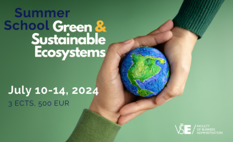 Summer School course on Green & Sustainable Ecosystems /10 to 14th June/