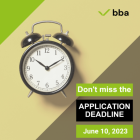 Bachelor of Business Administration application deadline on June 10, 2023