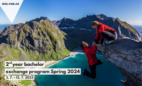 Exchange Programme Applications for current 1st year Bachelor Students – Spring 2024 /3.-12.7. 2023/