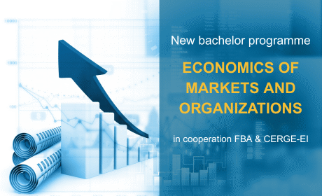 Faculty of Business Administration and CERGE-EI to Launch a New Joint Study Programme