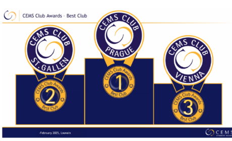 CEMS Club Prague Awarded Best Club of the Winter Term 2024/25