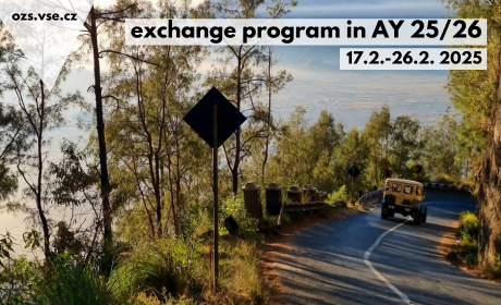 Applications for Exchange Programme Abroad in AY 2025/2026 /17.-26.2. 2025/