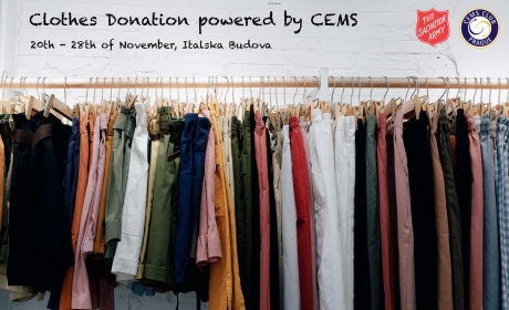 Clothes Donation powered by CEMS