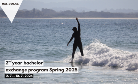 Exchange Programme Applications for current 1st year Bachelor Students – Spring 2025 /2.-10.7. 2024/